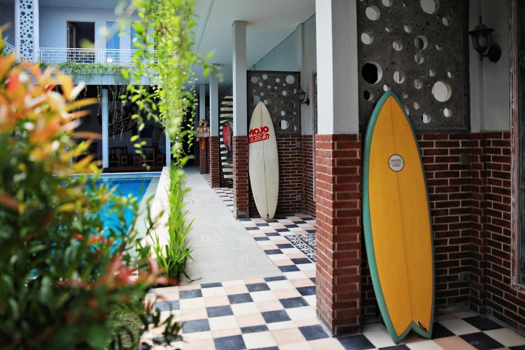 Mojosurf Camp Canggu Esterno foto