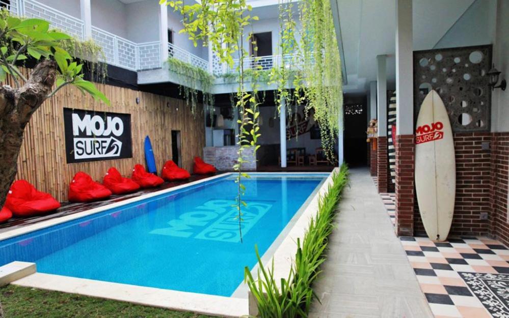 Mojosurf Camp Canggu Esterno foto